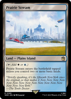 Prairie Stream [Doctor Who] Magic MTG - Image 1