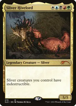 MTG Magic the Gathering Sliver Hivelord (276/1320) Secret Lair Drop Series LP - Image 1