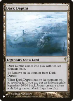 MTG Magic the Gathering Dark Depths (347/1358) The List NM - Image 1