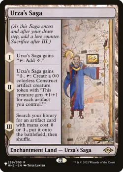 MTG Magic the Gathering Urza's Saga (964/1358) The List NM - Image 1