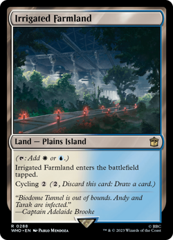 Irrigated Farmland [Doctor Who] Magic MTG - Image 1
