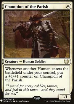 MTG Magic the Gathering Champion of the Parish (53/1703) Mystery Booster NM - Image 1