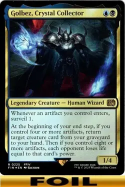 1x - Golbez, Crystal Collector - FOIL - Final Fantasy FIN - NM MTG - Image 1