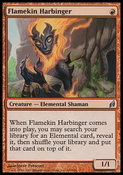MTG Magic the Gathering Flamekin Harbinger (167/312) Lorwyn MP - Image 1