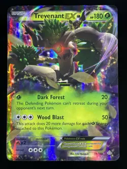 Trevenant EX 19/160 XY Primal Clash Holo Ultra Rare Pokemon Card NM - Image 1