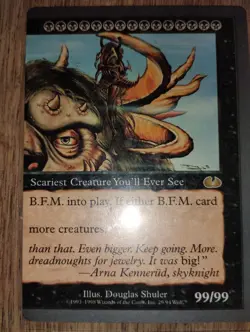 MTG B.F.M. (BIG FURRY MONSTER) BFM SET Near Mint - Image 3