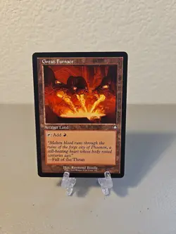 MTG Great Furnace Retro Frame LP Commander The Brothers War - Image 1