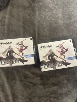 2 X Magic The Gathering Final Fantasy Bundle Box-9 Play Boosters-Factory Sealed - Image 1