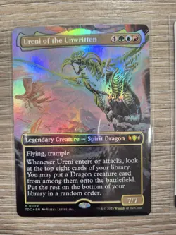 MTG ~ Ureni of the Unwritten (Foil) Tarkir: Dragonstorm Commander ~ NM ~ Mythic - Image 1