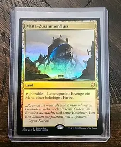(German) - Mana Confluence Commander Legends Foil Buy a Box Promo 2020 - MINT - Image 1