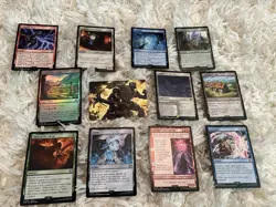 Lot Of 12 Magic The Gathering Final Fantasy Cards - Image 1