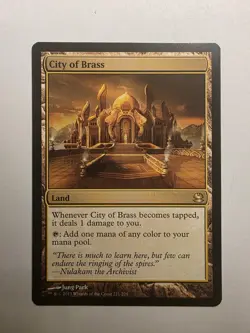 City of Brass - MTG - Modern Masters Regular - NM - Image 1