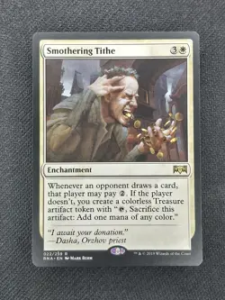 MTG - Smothering Tithe - Ravnica Allegiance - ENGLISH (NM) - Image 1