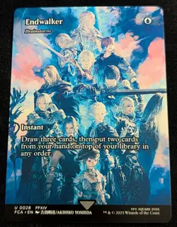MTG - Endwalker - Brainstorm SHOWCASE - Final Fantasy: Through the Ages - Image 1