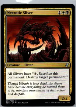 #258 Necrotic Sliver Time Spiral: Remastered Uncommon - Image 1