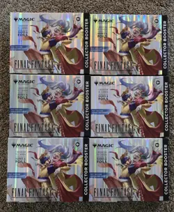 Magic The Gathering: Final Fantasy Collector Booster Omega Box - Sealed x 6 - Image 1