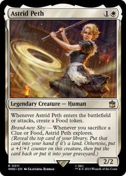 Astrid Peth [Doctor Who] Magic MTG - Image 1