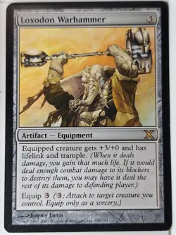 Loxodon Warhammer - 10th Edition Core Set - Magic the Gathering MTG Nice! - Image 1
