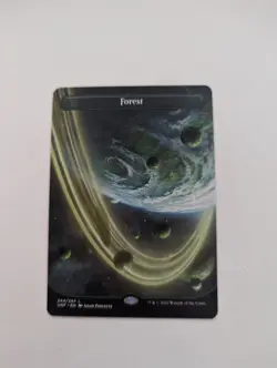 Forest - Unfinity 244 - Borderless Land MTG - Image 1