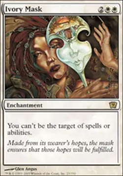 Ivory Mask - 9th Edition #23/350 MTG Magic The Gathering - Image 1