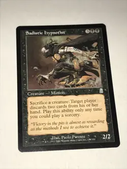 Magic The Gathering Sadistic Hypnotist Card - Image 2