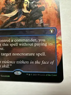 MTG Fierce Guardianship (Borderless) Commander Masters Foil - Image 5