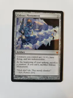 Eldrazi Monument Zendikar Regular LP MTG Magic the Gathering - Image 1