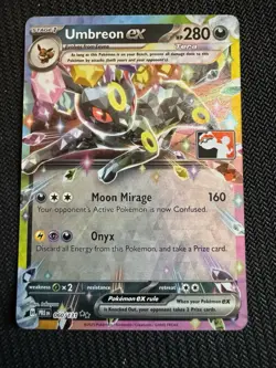 Umbreon ex 060/131 - Series 7 Prize Pack - League Promo Stamp - Pokemon NM TCG - Image 1