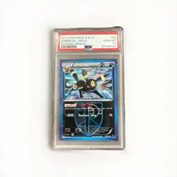 2013 POKEMON BLACK & WHITE PLASMA FREEZE #64 UMBREON-HOLO PSA 10 Low Pop 25 - Image 1