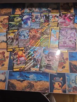 53 Pokemon Cards All Cards In Pitcure BULK COLLECTION LOT! EX GX VMAX V - Image 2