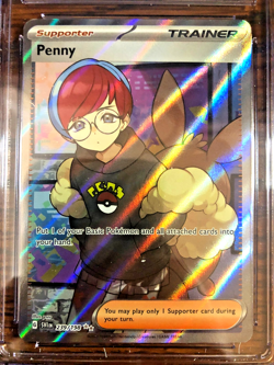 Penny Full Art UR #239 - CGC GEM MINT 10 - 2023 Scarlet & Violet - Pokemon TCG - Image 2