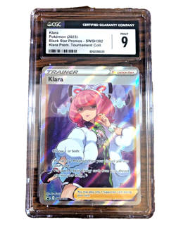 Klara Black Star Promo #SWSH302 - CGC MINT 9 - 2023 SWSH Promos - Pokemon TCG - Image 1