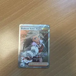Pokemon Card Professor Sada's Vitality 239/182 Ultra Rare Paradox Rift Near Mint - Image 1
