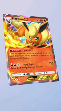 Flareon EX - Eevee Grove - Pokemon TCG Pocket (DIGITAL) - Image 4