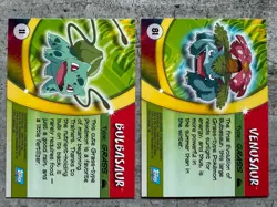 2004 Pokemon Topps Advanced Challenge Bulbasaur 11 Venusaur 81 Blue Label NM/M - Image 2