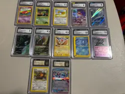 Pokemon Cgc Slabs Lot - Image 1