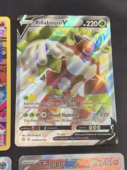 Pokemon Card Lot Full Art, EX, Shiny, V Star, Ultra Rare, NM/LP Pokemon Cards - Image 4