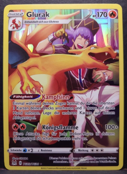 Glurak TG03/TG30 Verlorener Ursprung Full Art Pokemon Pokemon Karte Deutsch NM - Image 1