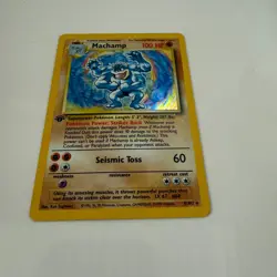 Pokemon TCG - Machamp 8/102 1st Edition Holo - Base Set - HP - Image 1