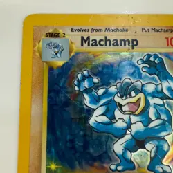 Pokemon TCG - Machamp 8/102 1st Edition Holo - Base Set - HP - Image 3
