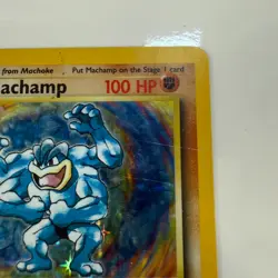 Pokemon TCG - Machamp 8/102 1st Edition Holo - Base Set - HP - Image 4