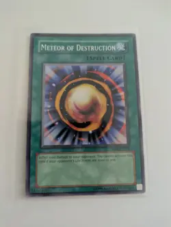 Yugioh Card - Meteor Of Destruction DR3-EN161 Rare - Image 1