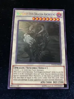 Scarlight Red Dragon Archfiend (Ghost Rare) DOCS-EN046 Dimension of Chaos-NM/M - Image 2