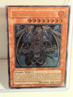 Doomkaiser Dragon/Assault Mode - Ultra Rare 1st Edition CRMS-EN019 - LP - YuGiOh - Image 1