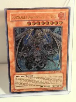Doomkaiser Dragon/Assault Mode - Ultra Rare 1st Edition CRMS-EN019 - LP - YuGiOh - Image 2