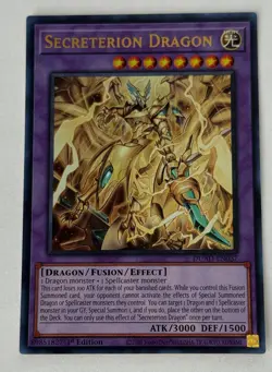 Yu-Gi-Oh! Secreterion Dragon (DUAD-EN037) - Ultra Rare - Image 1