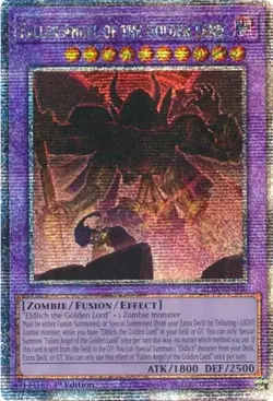 Fallen Angel of the Golden Land (Quarter Century Secr Alliance Insight NM YuGiOh - Image 1