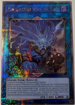 Yu-Gi-Oh! - Unchained Soul of Rage - RA02-EN041 - QC Secret Rare - NM/M - NEW - Image 1
