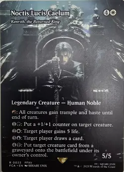 MTG Commander Deck -Noctis Lucis Caelum (Kenrith) - Final Fantasy Crossover 🔥 - Image 1