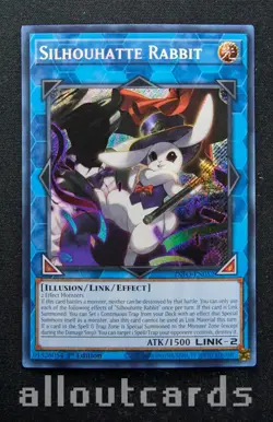 2024 Yu-Gi-Oh The Infinite Forbidden 1st Ed Silhouhatte Rabbit INFO-EN052 NM/M - Image 1